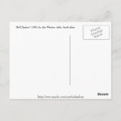 ブルエレファントはがき ポストカード (裏面)