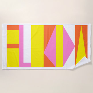 ブルカイクチュール"フロリダ"品質ビーチタオル ビーチタオル