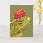 ブルカエルのカードに相棒 カード (黄色い花)