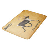 ブルカリブオンオールド紙 バスマット (アングル)