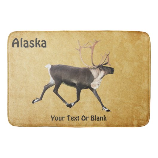 ブルカリブオンオールド紙 バスマット (正面)