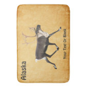 ブルカリブオンオールド紙 バスマット (正面縦)