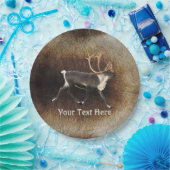 ブルカリブー（トナカイ） ペーパープレート (パーティー)