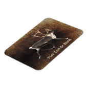 ブルカリブー（トナカイ） マグネット (左側)