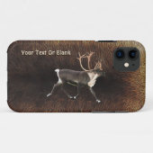 ブルカリブー（トナカイ） Case-Mate iPhoneケース (裏面(横))