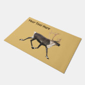 ブルカリブー ドアマット (アングル)