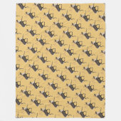 ブルカリブー フリースブランケット (正面)