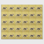 ブルカリブー ラッピングペーパー (フラット)