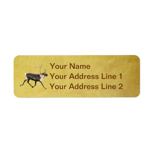 ブルカリブー ラベル (正面)