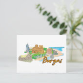 ブルガブルガリア ポストカード (スタンド正面)