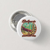 ブルガリアからスノーボード 缶バッジ (正面&裏面)