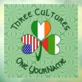 ブルガリアのアイリッシュアメリカンシャムロック国旗の個人設定 ウィンドウサイン (シート3)