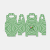 ブルガリアのアイリッシュアメリカンシャムロック国旗の個人設定 フェイバーボックス (折り畳みなし)