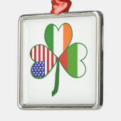 ブルガリアのシャムロック メタルオーナメント (左)