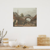 ブルガリアのバーガスマントルターク市場 ポスター (キッチン)