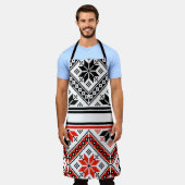 ブルガリアのフォーク芸術フォーク芸術 エプロン (着用した状態)