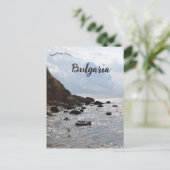 ブルガリアのロッキー海岸 ポストカード (スタンド正面)