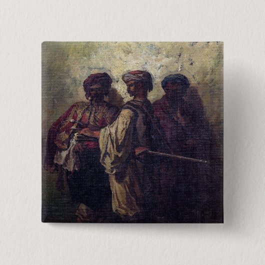 ブルガリアの兵士 缶バッジ (正面)