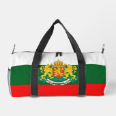 ブルガリアの国旗と国章 ダッフルバッグ (裏面)