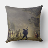 ブルガリアの小作人のダンス、パブ。 ウィリ著 クッション (裏面)