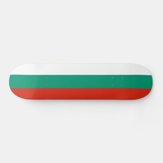 ブルガリアの愛国的な旗 スケートボード (横)