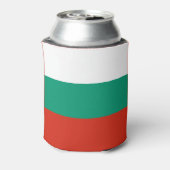 ブルガリアの愛国的な旗 缶クーラー (缶裏面)