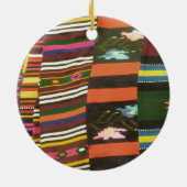 ブルガリアの敷物かCherga セラミックオーナメント (裏面)