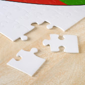 ブルガリアの旗のシンプル ジグソーパズル (側面)