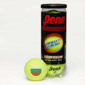 ブルガリアの旗 テニスボール (ボックス)