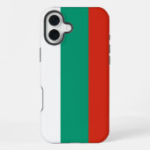 ブルガリアの旗 iPhoneケース (裏面)
