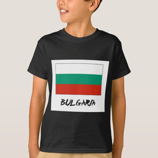 ブルガリアの旗 Tシャツ (正面)