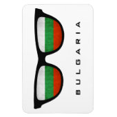 ブルガリアカスタムシェード文字&カラーマグネット マグネット (縦)