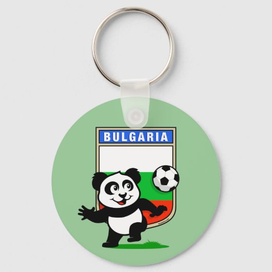 ブルガリアサッカーパンダ キーホルダー (正面)