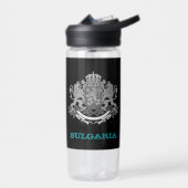 ブルガリアフィットネスとブルガリアの紋章 ウォーターボトル (左面)