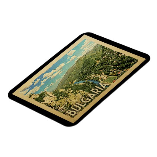 ブルガリアマグネットドイツヴィンテージ旅行 マグネット (左側)