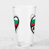 ブルガリア国コード国旗のハート, BGR タンブラーグラス (左)