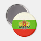 ブルガリア国旗と紋章 マグネット (正面/裏面)