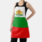 ブルガリア国旗のコートを着たアームエプロン エプロン (インサイチュ)