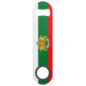 ブルガリア国旗のコート・オブ・アームズ スピード栓抜き (裏面)