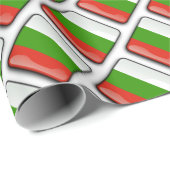 ブルガリア国旗のラッピング紙 ラッピングペーパー (ロールコーナー)