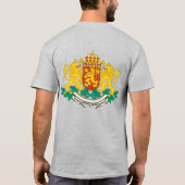 ブルガリア国旗の独立お祝い Tシャツ (裏面)