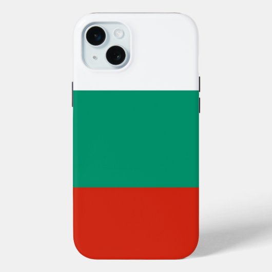 ブルガリア国旗のApple iPhone 15 Plusケース Case-Mate iPhoneケース (裏面)