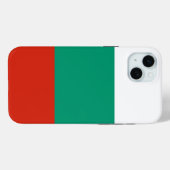 ブルガリア国旗のApple iPhone 15 Plusケース Case-Mate iPhoneケース (裏面 (横))