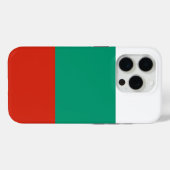 ブルガリア国旗のApple iPhone 15 Pro Case-Mate iPhoneケース (裏面 (横))