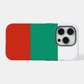 ブルガリア国旗のApple iPhone 15 Pro Case-Mate iPhoneケース (裏面横)
