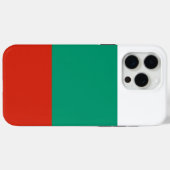 ブルガリア国旗のApple iPhone 15 Pro Maxケース Case-Mate iPhoneケース (裏面 (横))