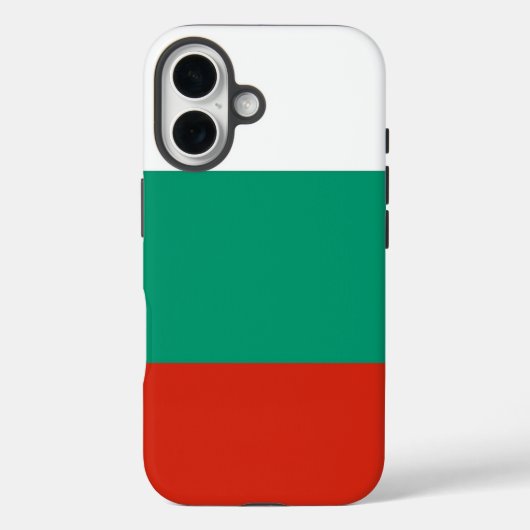 ブルガリア国旗のApple iPhone 16 Case-Mate iPhoneケース (裏面)