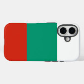 ブルガリア国旗のApple iPhone 16 Case-Mate iPhoneケース (裏面 (横))