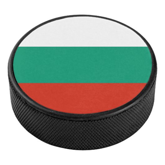 ブルガリア国旗を持つ愛国的なホッケーパック アイスホッケーパック (3/4)