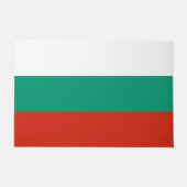 ブルガリア国旗を掲げたドアマット ドアマット (正面)